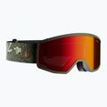 Детска скиорска маска Atomic Four Jr Flash graphic/olive/red flash