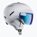 Скиорска каска Atomic Savor GT Visor Stereo white heather/blue stereo