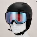 Ски каска Salomon Driver Pro Sigma S2 черна/розова/златна 13