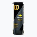 Топки за тенис Wilson US Open XD 3 бр. жълти 2