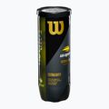 Топки за тенис Wilson US Open XD 3 бр. жълти 3