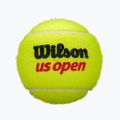 Топки за тенис Wilson US Open XD 3 бр. жълти 4