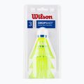 Wilson Dropshot Clamshel совалки за бадминтон 3 бр. жълти WRT6048YE+