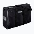 Чанта за баскетболни топки Wilson Travel Basket 6 Ball black/silver