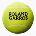 Wilson Roland Garros Jumbo 9" жълта топка за тенис с автограф 2