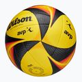 Wilson OPTX AVP VB OFFICIAL GB плажен волейбол жълт размер 5 6