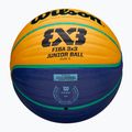 Wilson Fiba 3x3 Junior синьо/жълто детски баскетболни обувки размер 5 5