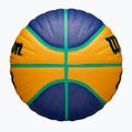Wilson Fiba 3x3 Junior синьо/жълто детски баскетболни обувки размер 5 6
