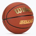 Баскетболна топка Wilson Showcase Comp оранжев, размер 7 2