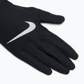 Дамски комплект лента + ръкавици Nike Essential Running black/ black/silver 4