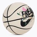 Баскетболна топка Nike Playground 8P 2.0 G Antetokounmpo pale ivory/black/black/black размер 7 2