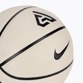 Баскетболна топка Nike Playground 8P 2.0 G Antetokounmpo pale ivory/black/black/black размер 7 4