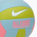Волейболна топка Nike All Court Volleyball coral chalk/ocean bliss/bright cactus/ white размер 5 3