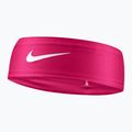 Лента за глава Nike Dri-Fit Fury Classic Headband vivid pink/white/white