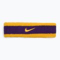 Лента за глава Nike Swoosh Headband university gold/court purple/university gold