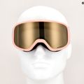 Детски ски очила Salomon Lumi Flash tropical peach/flash gold 10