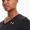 Тренировъчна тениска за жени Under Armour Tech SSV - Черно и сребристо 1255839 3