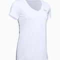 Тренировъчна тениска за жени Under Armour Tech SSV - Твърдо бяло и сребристо 1255839 4