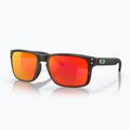 Слънчеви очила Oakley Holbrook matte black/prizm ruby