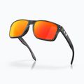 Слънчеви очила Oakley Holbrook matte black/prizm ruby 4