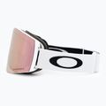 Ски очила Oakley Fall Line матово бяло/призматично розово злато 4