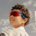 Детски слънчеви очила Oakley Resistor sky blue/prizm ruby 9