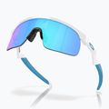 Детски слънчеви очила Oakley Resistor polished white/prizm sapphire 5