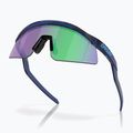 Слънчеви очила Oakley Hydra полупрозрачно синьо/призматичен нефрит 4