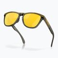 Oakley Frogskins Range тъмна четка/призма 24k поляризирани слънчеви очила 8