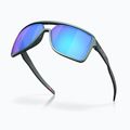 Слънчеви очила Oakley Castel matte silver/blue colorshift/prizm sapphire 4