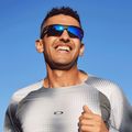 Слънчеви очила Oakley Bisphaera matte grey camo/prizm sapphire polarized 9