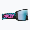 Скиорска маска Oakley Line Miner L chex black/prism snow sapphire iridium 5