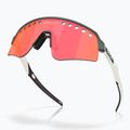 Слънчеви очила Oakley Sutro Lite Sweep матово сребърно/синьо colourshift/prizm trail torch 4