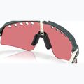 Слънчеви очила Oakley Sutro Lite Sweep матово сребърно/синьо colourshift/prizm trail torch 7
