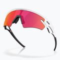 Слънчеви очила Oakley Sphaera Slash матово бяло/призмено поле 4