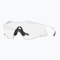 Слънчеви очила Oakley Cybr Zero матово бяло/ясно до черно с фотохромичен иридий