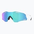 Слънчеви очила Oakley Cybr Zero полиран бял/призматичен сапфир 9