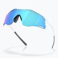 Слънчеви очила Oakley Cybr Zero полиран бял/призматичен сапфир 3