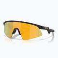Детски слънчеви очила Oakley Resistor Sweep matte black splatter/prizm 24k