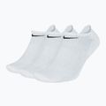 Nike Everyday Cushioned чорапи за тренировка 3 чифта бяло/черно