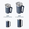 Преса за кафе YETI French Press 1,9 l navy 14