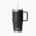 Термо чаша YETI Rambler Straw 739 ml black