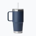 Термо чаша YETI Rambler Straw 739 ml navy 2
