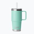 Термо чаша YETI Rambler Straw 739 ml seafoam