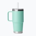 Термо чаша YETI Rambler Straw 739 ml seafoam 2