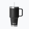 Термо чаша YETI Rambler Straw 1000 ml black