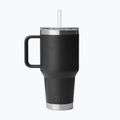 Термо чаша YETI Rambler Straw 1000 ml black 2