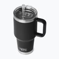 Термо чаша YETI Rambler Straw 1000 ml black 3