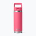 Термо бутилка YETI Rambler C Straw 532 ml tropical pink