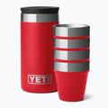 Туристически чаши YETI Shot 48 ml 4 pcs. rescue red